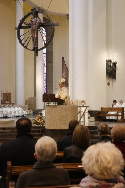 Katowice. Msza św. inaugurująca synod o synadalności w archidiecezji, cz. 1