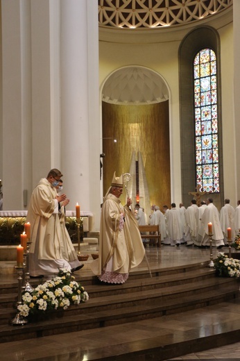 Katowice. Msza św. inaugurująca synod o synadalności w archidiecezji, cz. 1