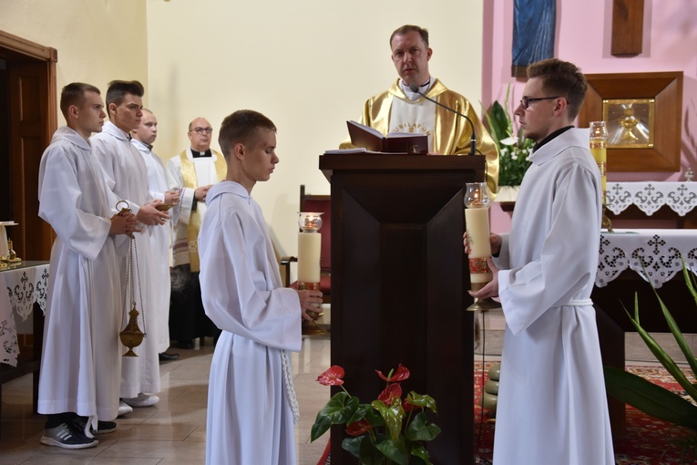 Przasnysz. Relikwie św. Szarbela