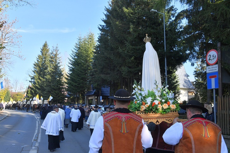 Z Matką Bożą Fatimską przez Zakopane