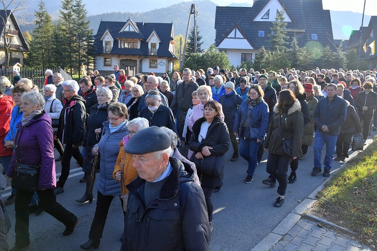 Z Matką Bożą Fatimską przez Zakopane