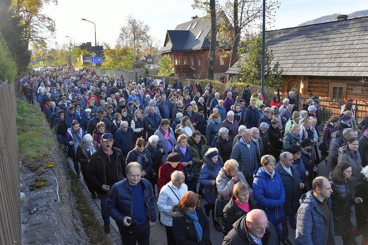 Z Matką Bożą Fatimską przez Zakopane