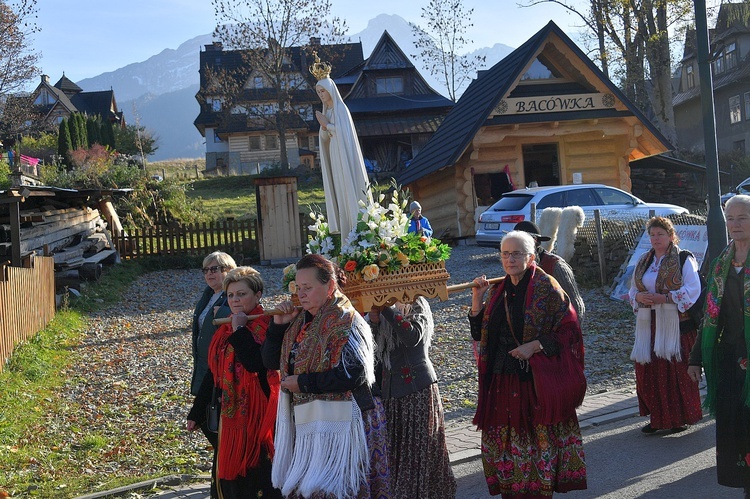 Z Matką Bożą Fatimską przez Zakopane