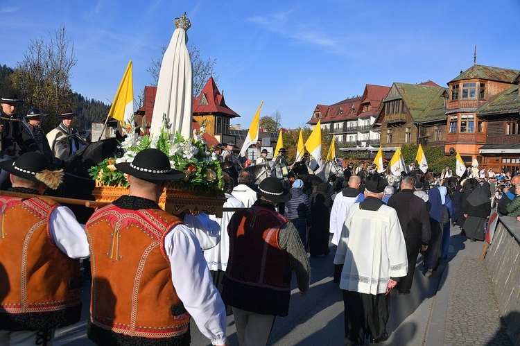 Z Matką Bożą Fatimską przez Zakopane