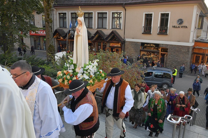 Z Matką Bożą Fatimską przez Zakopane