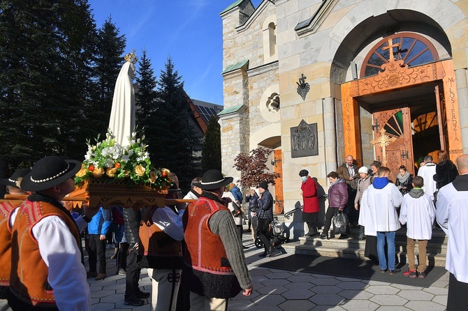 Z Matką Bożą Fatimską przez Zakopane