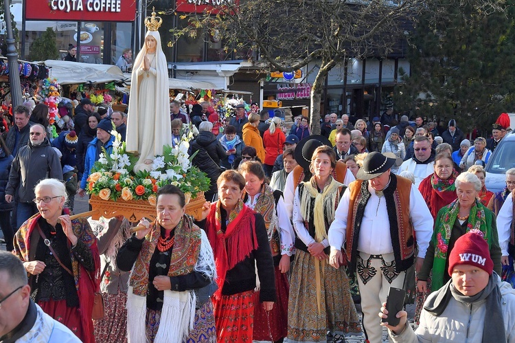 Z Matką Bożą Fatimską przez Zakopane