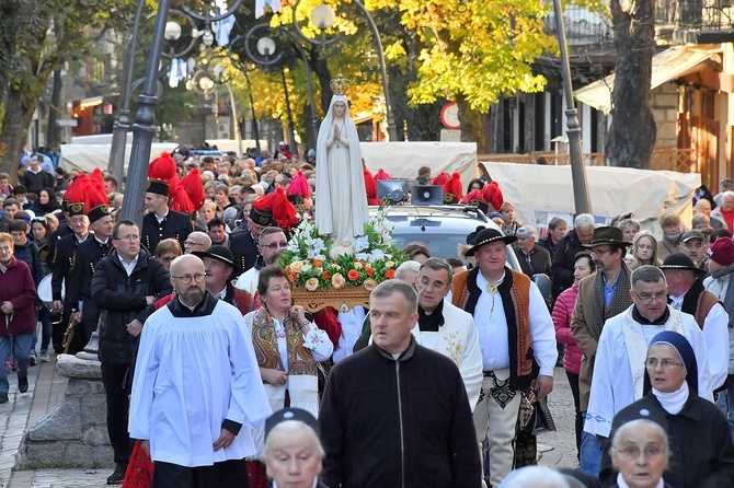 Z Matką Bożą Fatimską przez Zakopane