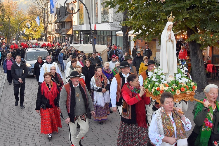 Z Matką Bożą Fatimską przez Zakopane