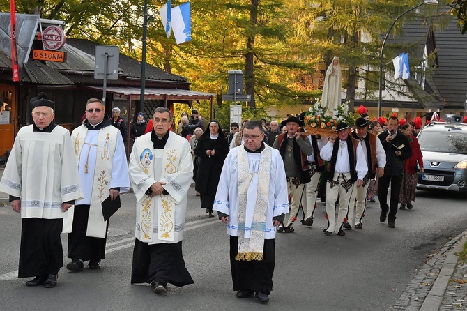 Z Matką Bożą Fatimską przez Zakopane