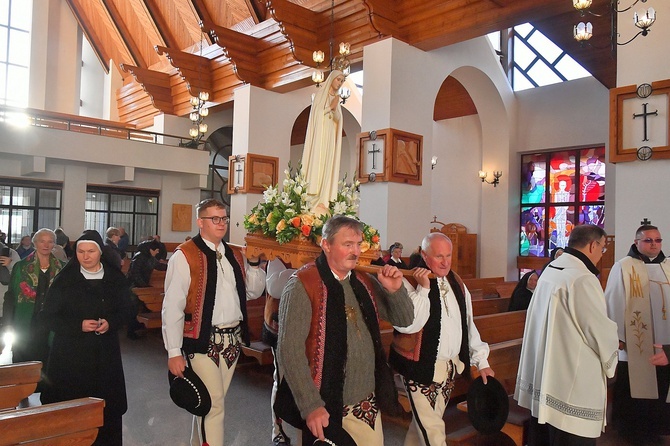 Z Matką Bożą Fatimską przez Zakopane