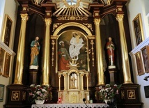 Słynący łaskami obraz św. Łukasza w Surhowie.