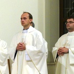 Nuncjusz apostolski abp Salvatore Pennacchio w parafii NSPJ w Kętach