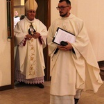 Nuncjusz apostolski abp Salvatore Pennacchio w parafii NSPJ w Kętach