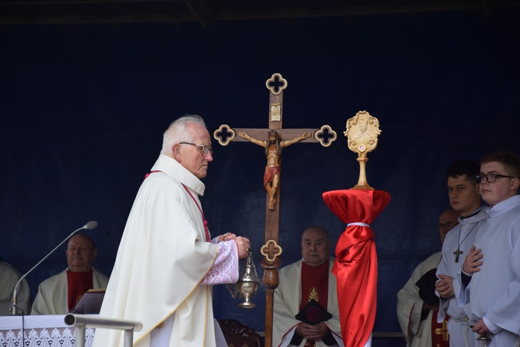  Eucharystii przewodniczył ks. Jan Sikorski.