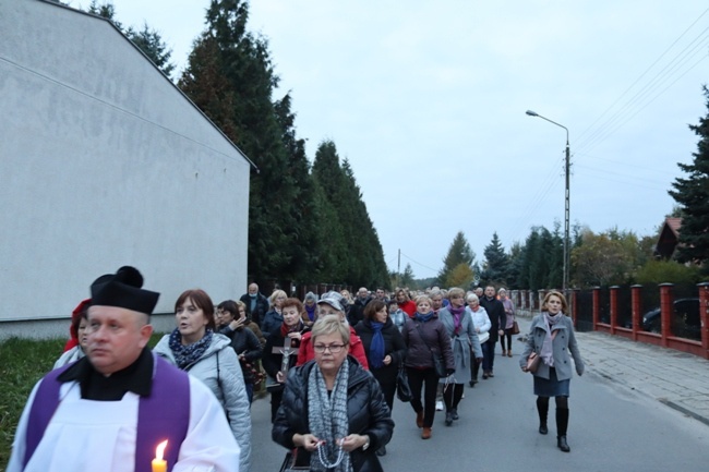 Procesja różańcowa w Radomiu