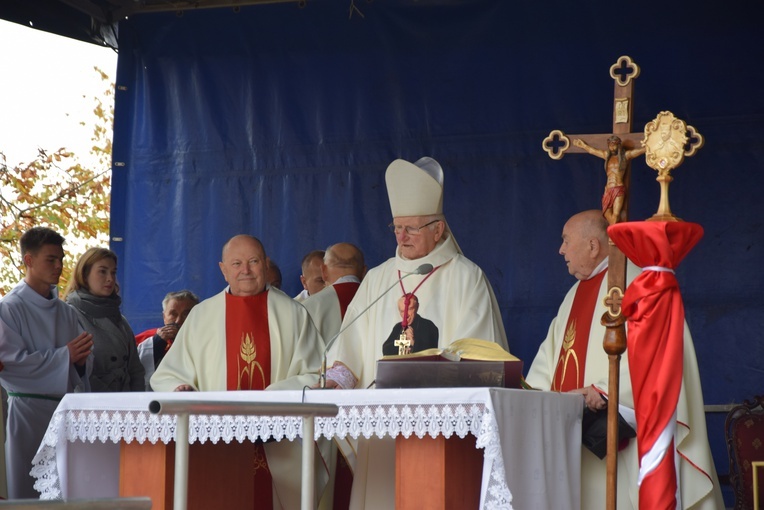 Wprowadzenie relikwii bł. Prymasa Tysiąclecia do Skierniewic