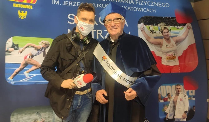 Katowice. Antoni Piechniczek doktorem honoris causa Akademii Wychowania Fizycznego 