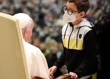 10-latek dostał brawa podczas papieskiej audiencji