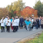 Procesja różańcowa w Biadolinach