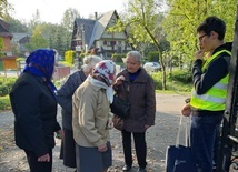 Leśnica-Groń. Różaniec, senior, odblask