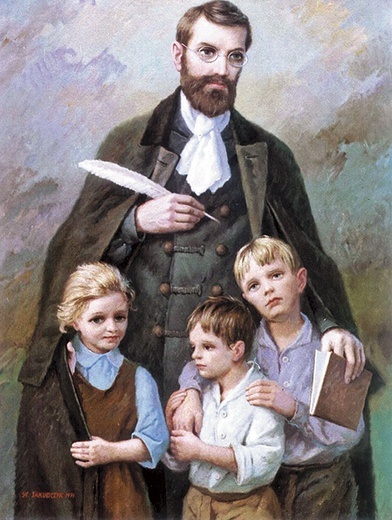 Edmund Bojanowski szczególnie martwił się o dzieci chore, osierocone i bez opieki. Utworzył dla nich pierwszą w okolicy ochronkę
