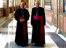 Czwartek to dzień audiencji u Ojca Świętego Franciszka. Biskupi Marek Solarczyk i Piotr Turzyński przed spotkaniem z papieżem.