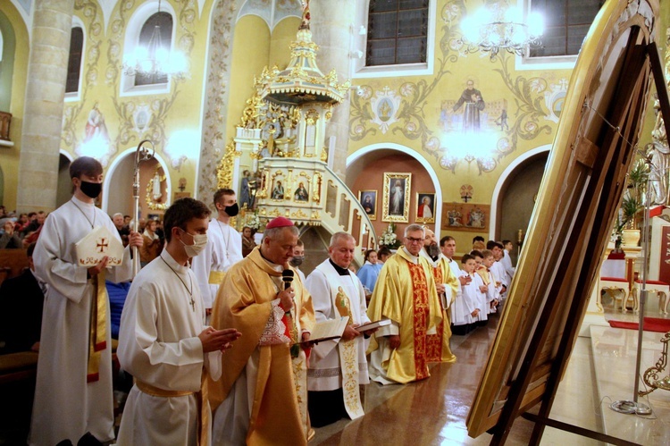 Ołpiny. Poświęcenie obrazu i zawierzenie św. Józefowi