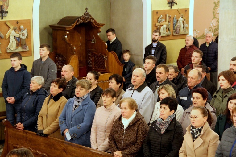 Ołpiny. Poświęcenie obrazu i zawierzenie św. Józefowi