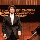 Zwycięzca Konkursu Chopinowskiego - Bruce (Xiaoyu) Liu z Kanady.