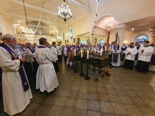 Pogrzeb śp. ks. inf. Helmuta Sobeczki