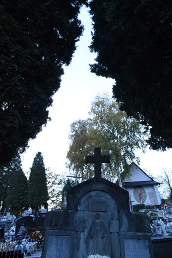 Nagrobki w Łososinie Górnej 