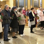 Wprowadzenie relikwii św. Rity do kościoła w Cygańskim Lesie