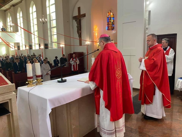 Bierzmowanie w Gubinie