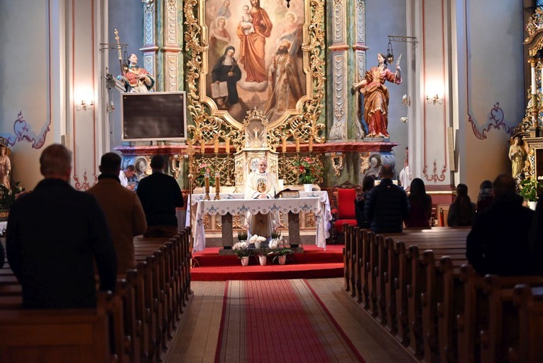 Mszy św. przewodniczył bp Marek Mendyk.