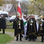 Jurków k. Limanowej. Nowa chorągiew Zakonu Rycerzy św. Jana Pawła II