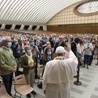 Podczas spokania z ekumenicznymi pielgrzymami z Niemiec