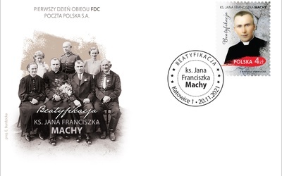 Specjalna edycja znaczków z wizerunkiem męczennika