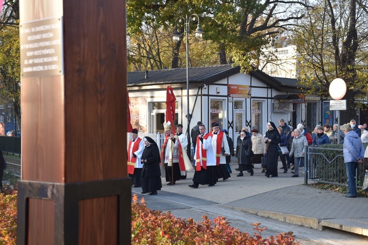 Krzyż w Gdańsku Brzeźnie poświęcony