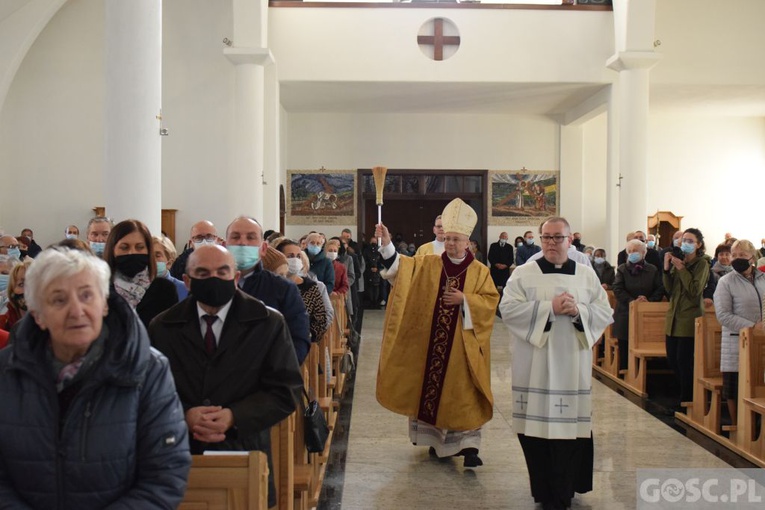 Poświęcenie kościoła w Żarach