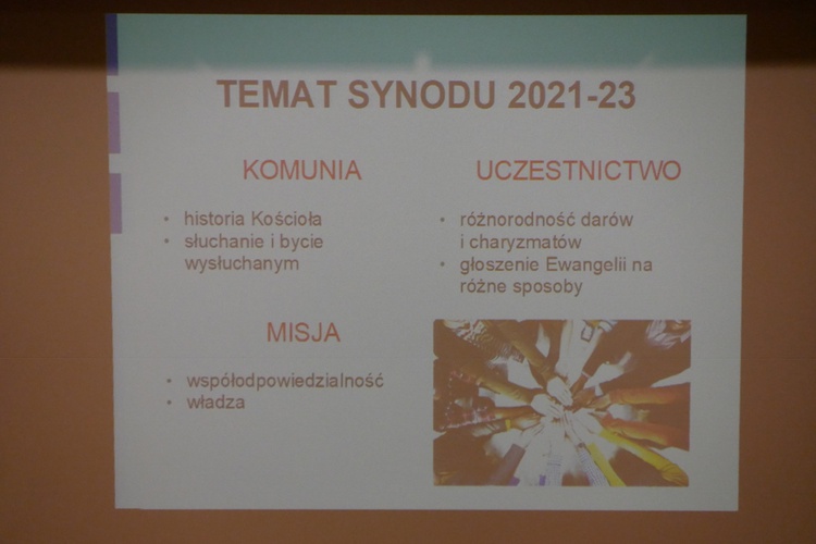 Warsztaty o synodalności