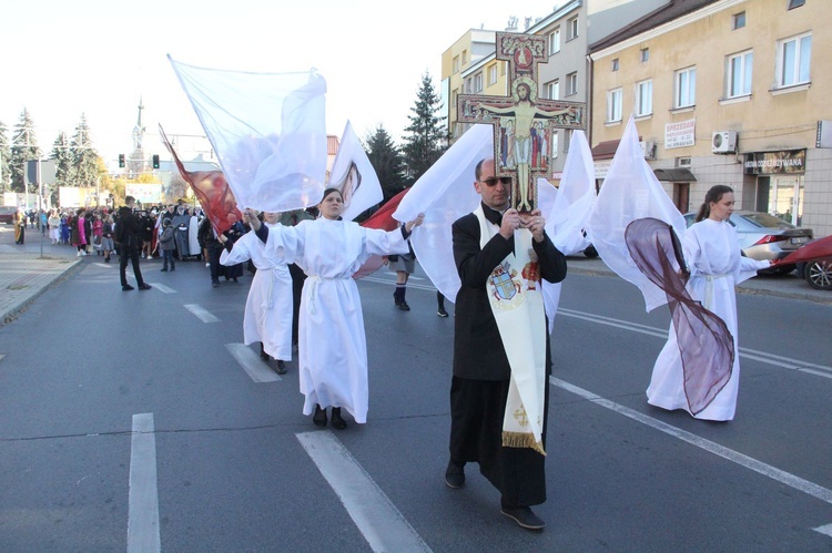 Dębica. Pochód Świętych Rodzin