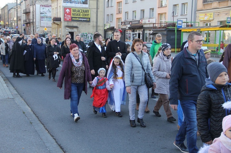 Dębica. Pochód Świętych Rodzin