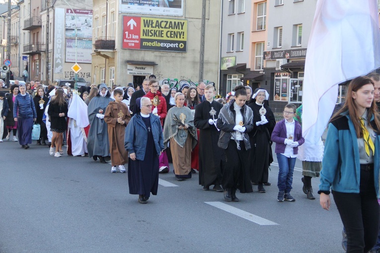 Dębica. Pochód Świętych Rodzin