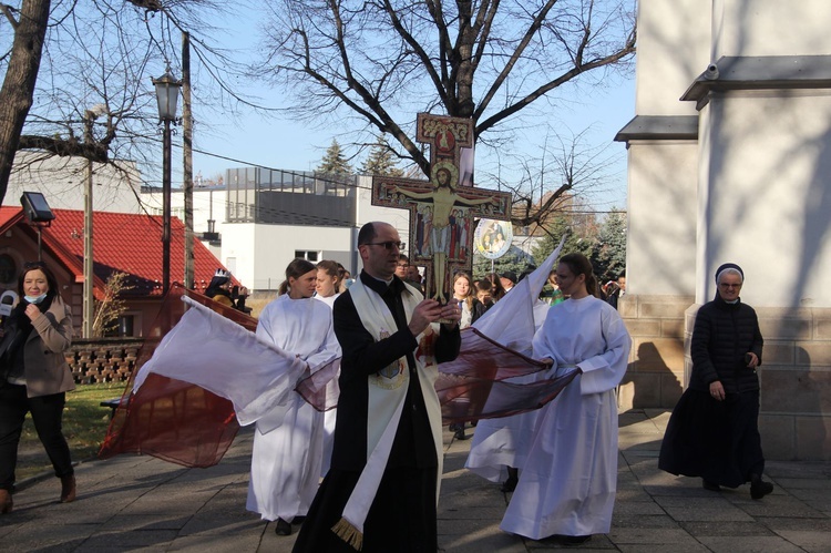 Dębica. Pochód Świętych Rodzin