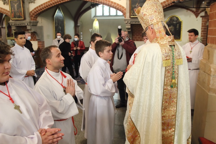 Błogosławieństwo ceremoniarzy