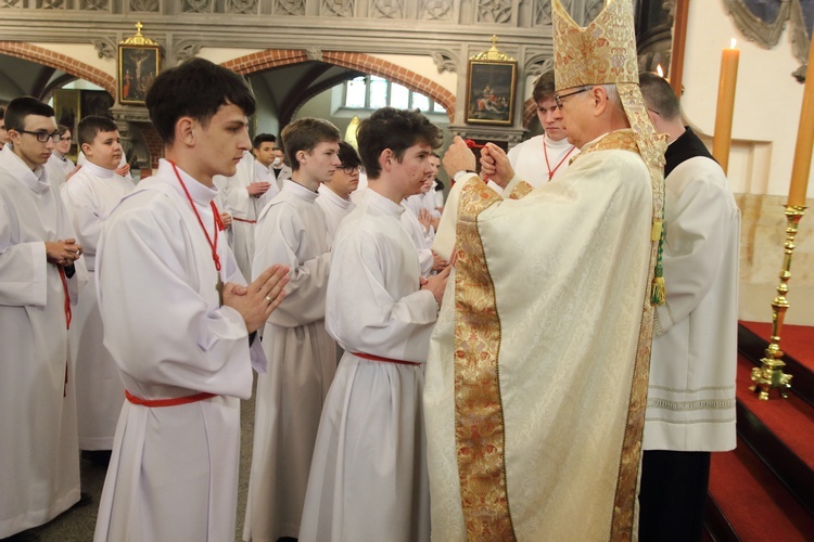 Błogosławieństwo ceremoniarzy