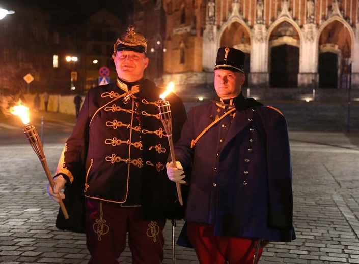 103. rocznica wyzwolenia Krakowa spod włądzy zaborczej Cz. 1