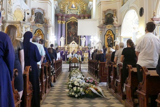 Pożegnanie śp. Pawła Mendrocha - 22-latka ze Skoczowa