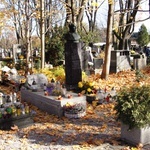 1 listopada 2021 na cmentarzu Rakowickim